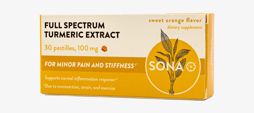 Sona Turmeric - Sona - Full Spectrum Turmeric Extract Sweet Orange, transparent png download