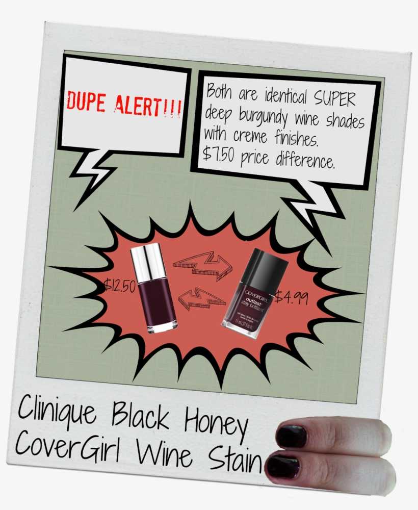 Yeah, Yeah Nearly Black Nail Polishes Are Out Of Season, - Nail Polish, transparent png download