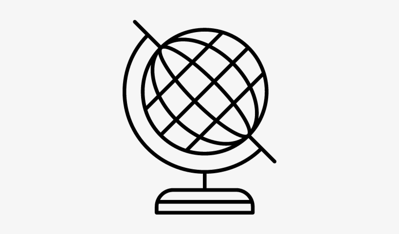 Desk Globe Vector - Icon Vector Boarding Pass Icon, transparent png download