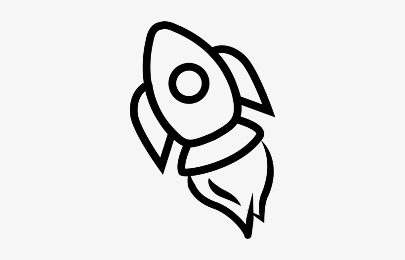 Shark Warning Icon Rocket Icon - Levelup, transparent png download