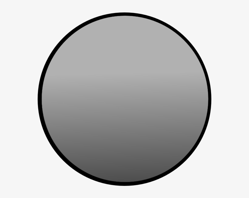 Gray Button Px - Circle, transparent png download
