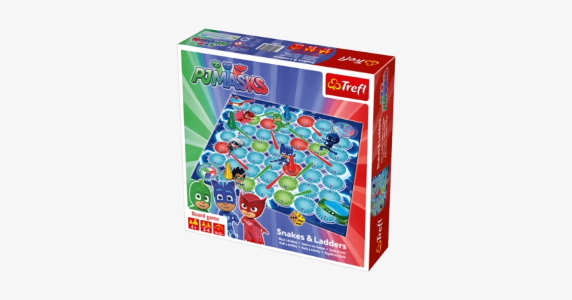Pj Masks Snakes And Ladders Game - Number, transparent png download