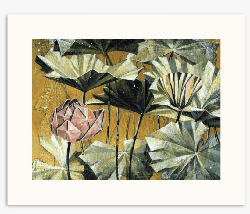 45ok P Golden Swamp - Artist Lane Golden Swamp By Olena Kosenko Painting, transparent png download