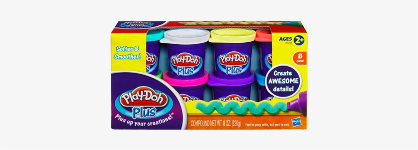 Click To See Larger Image - Playdoh Plus Variety Pack, transparent png download