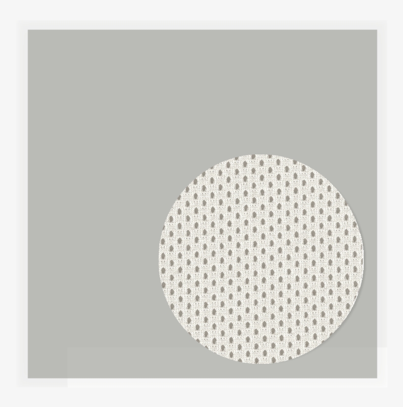 Safesleep Crib Mattress ~ Gray Base - Circle, transparent png download
