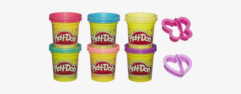 Play-doh Sparkle Modellervokssæt - Hasbro Pd Sparkle Compound Collection, transparent png download