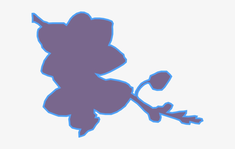 Blue Purple Orchid Svg Clip Arts 600 X 441 Px, transparent png download