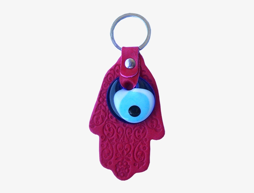 Hamsa Hand Of Fatima Miriam Evil Eye Keychain - Evil Eye Keychain, transparent png download
