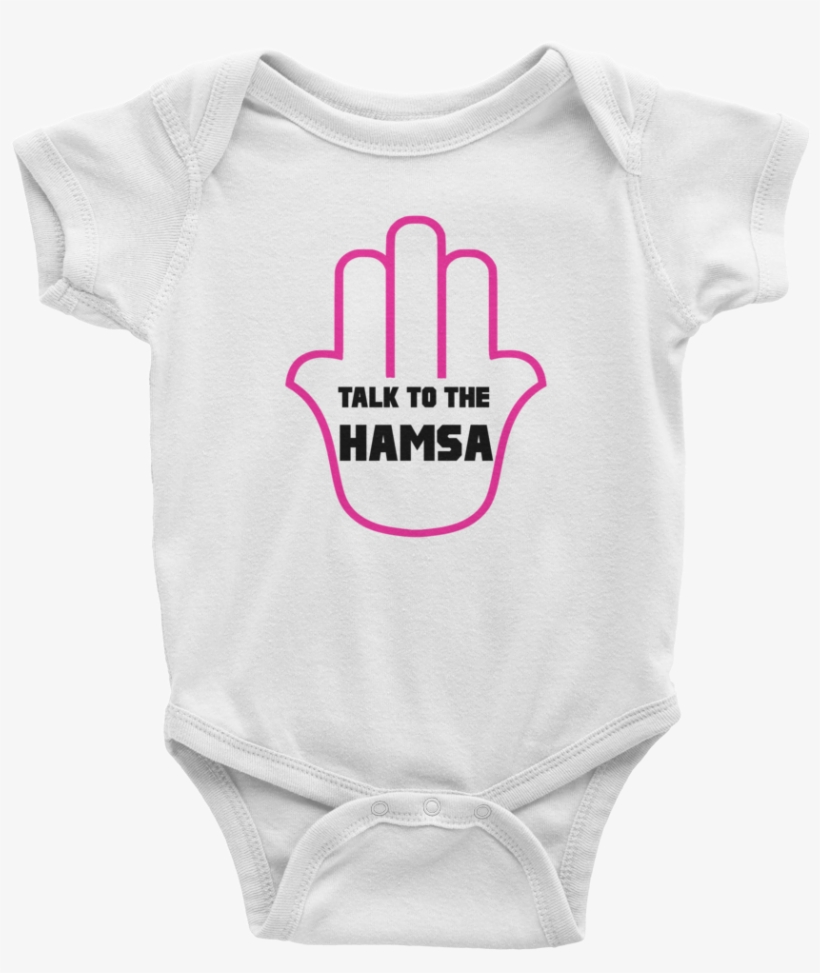 Talk To The Hamsa Jewish Baby Onesies - Isn T Even My Final Form Baby Onesie, transparent png download