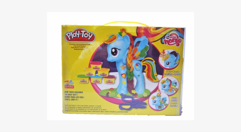 rainbow dash play doh set