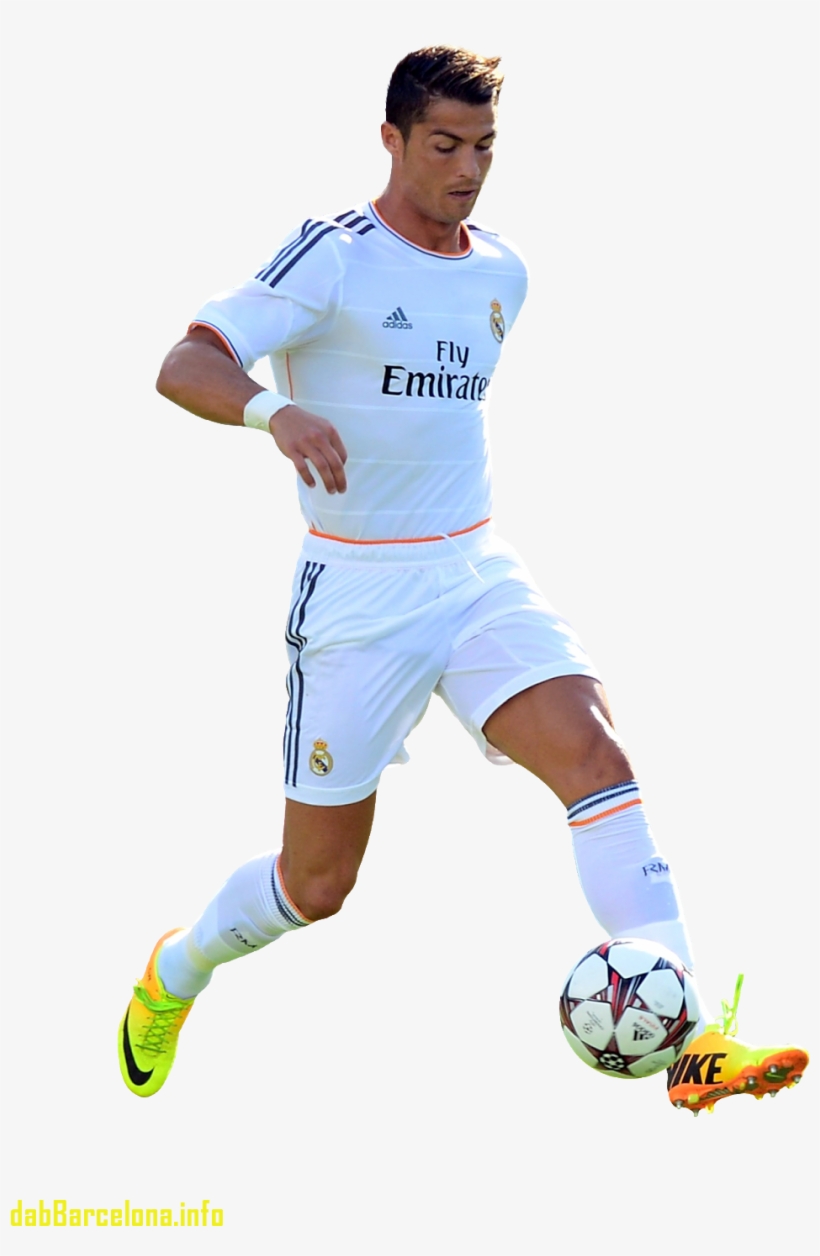 Fresh Cristiano Ronaldo Messi Photoshop Hiw6 - C Ronaldo Photo Shop, transparent png download