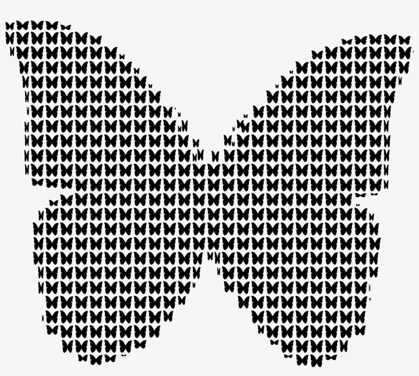 This Free Icons Png Design Of Butterfly Fractal, transparent png download