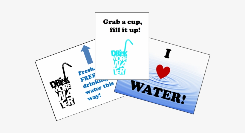 Waterpostersplash - Encouraging Water Drinking Posters, transparent png download