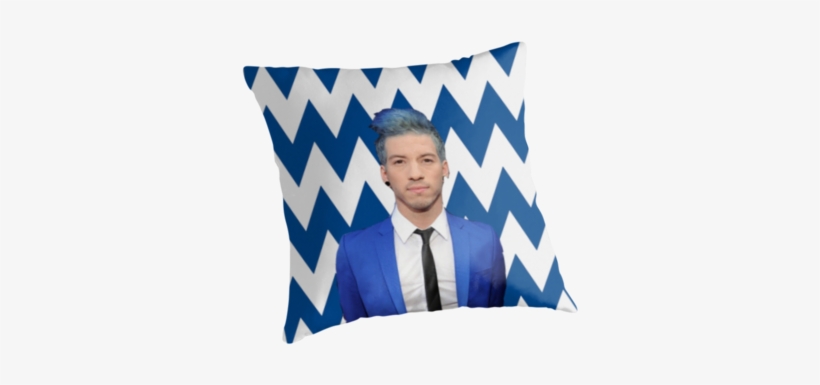 Josh Dun Royal Blue By Joecharrington - Cushion, transparent png download