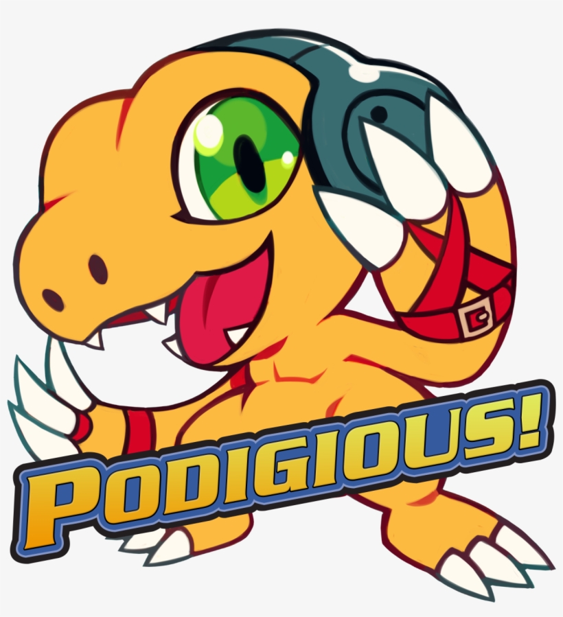 Podigious - Digimon Podigious, transparent png download