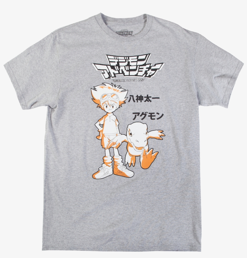 Tai And Agumon T-shirt - Ripndip Falling For Nermal Tee Baby Blue, transparent png download