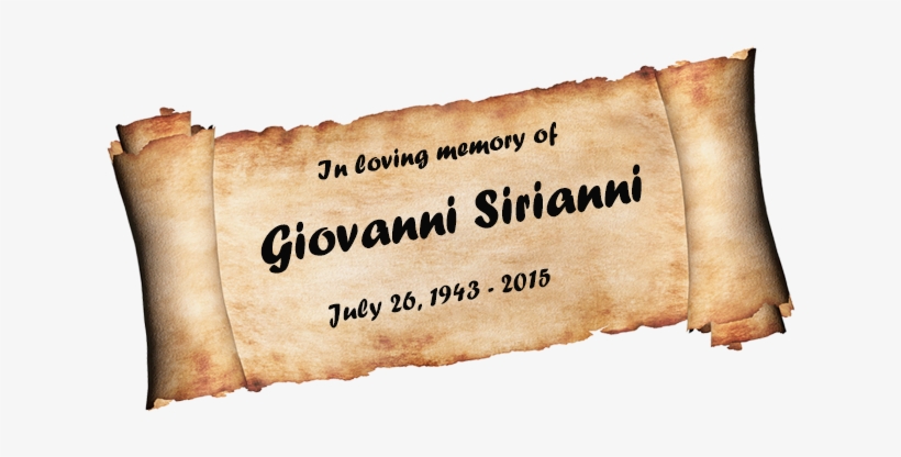 Polstra Scroll-james Sirianni - Parchment Paper, transparent png download