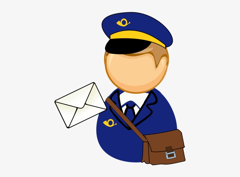Banner Free Download Postman Png Free Images Toppng - Post Man Clipart, transparent png download