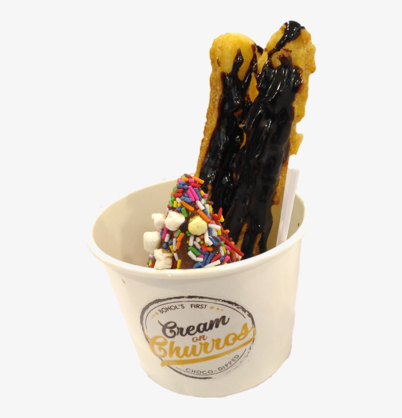 Monster Cream On Churro - Churro, transparent png download
