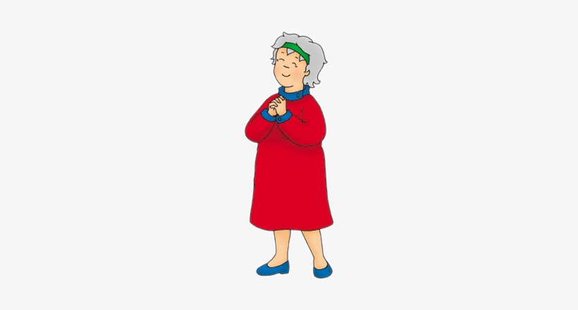 Caillou - Grandma Png, transparent png download