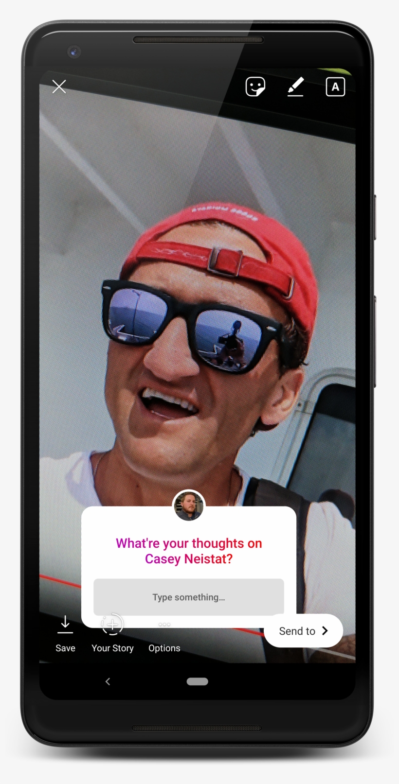 Viewing Replies - Ask A Question On Instagram, transparent png download