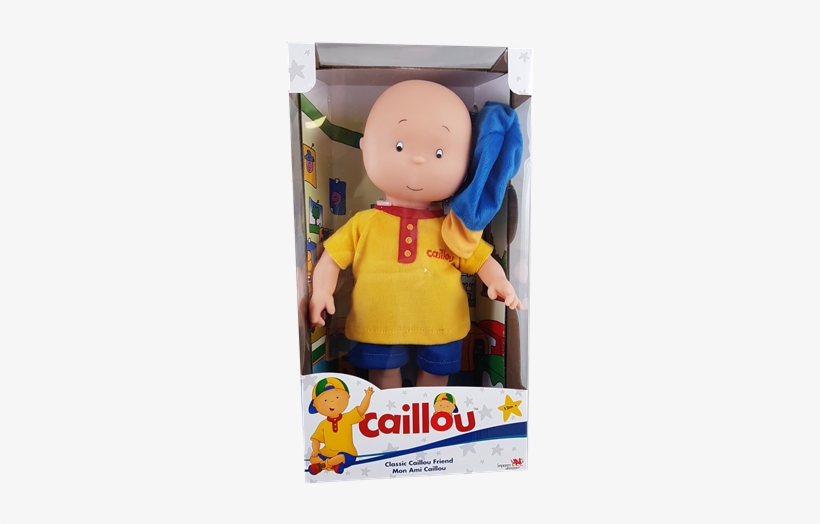Caillou Classic 36cm Doll - Famosa America Caillou 14" Classic Doll, transparent png download