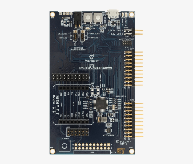 Microchip Saml11 Xplained Pro X1000 - Portable Network Graphics, transparent png download