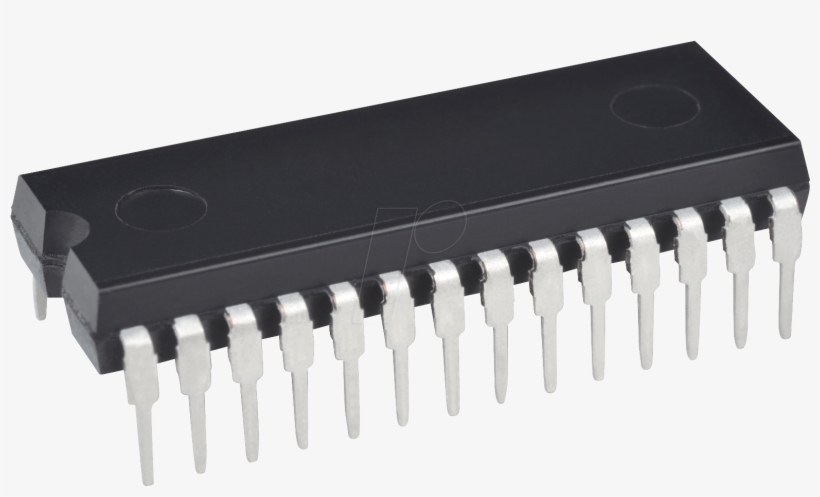 Low Power Microcontroller, Spdip 28 Microchip Pic18f25k50 - Electronics, transparent png download