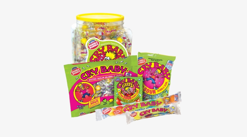 Cry Baby Extra Sour Gum - Cry Babys Candy, transparent png download