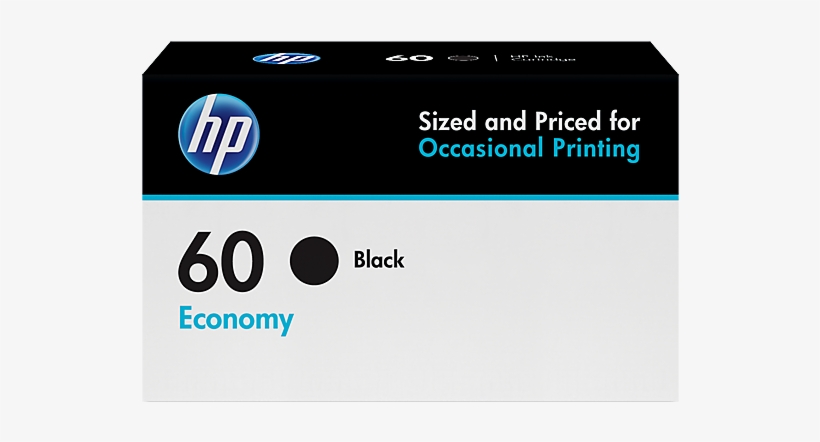 Hp 60 Economy Black Original Ink Cartridge - Hp 901 Economy Tri-color Original Ink Cartridge, transparent png download