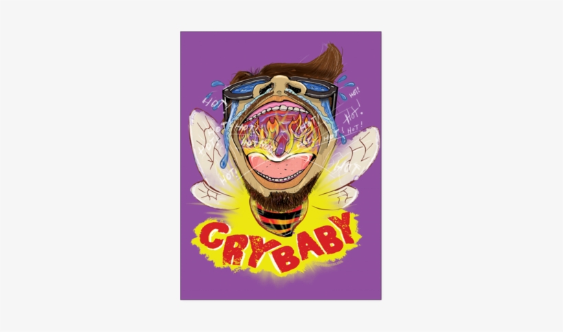 Cry Baby Poster - Poster, transparent png download