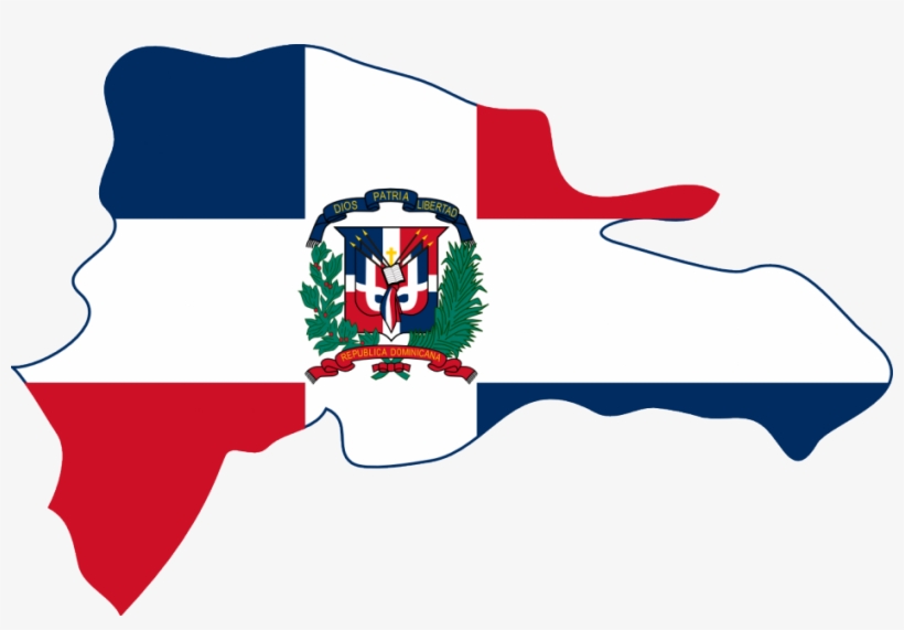 Dominican Republic Peace Symbol Flag 5 Twee Peacesymbol - Dominican Republic Island Flag, transparent png download