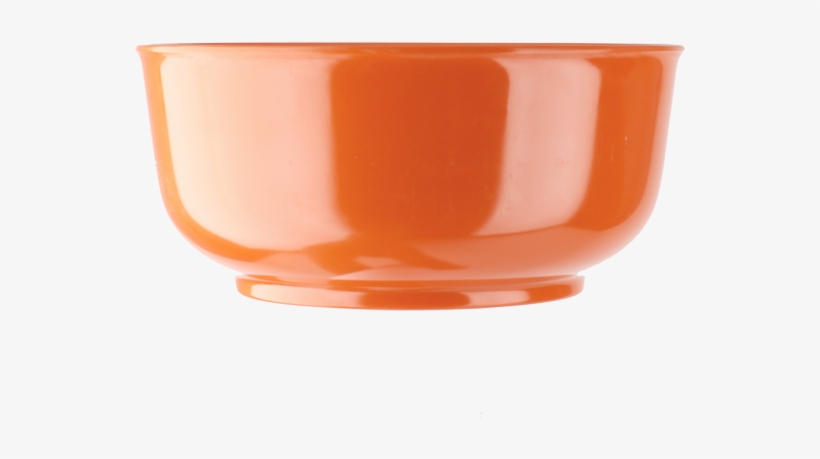 Plain Orange Rice Bowl - Bowl, transparent png download