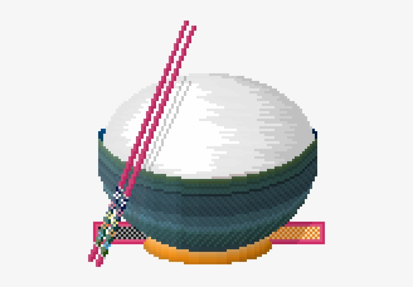10 May - Bowl Of Rice Pixel, transparent png download
