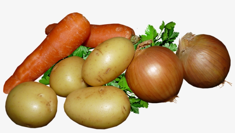 Vegetables, Potatoes, Carrots, Onions, Parsley, Cook - Vegetable, transparent png download