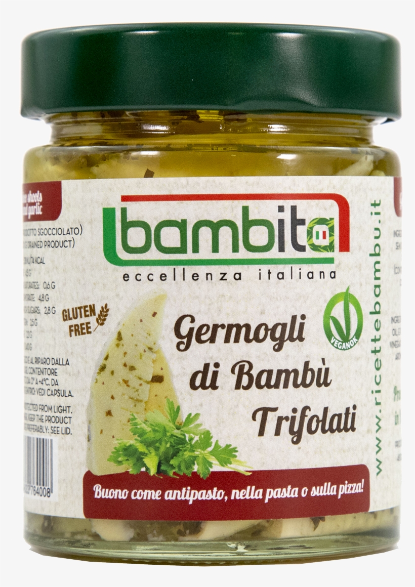 Sauteed Bamboo Shoots With Parsley And Garlic - Bambita Bamboo, transparent png download