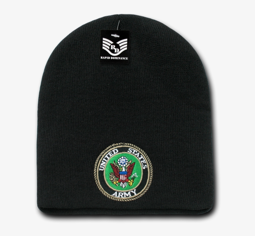 Rapid Dominance Us Army Logo - Us Army Logo (black) - Embroidered Us Military Short, transparent png download