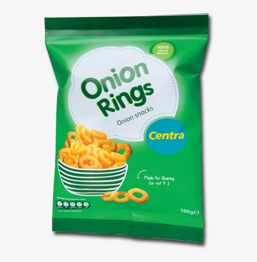 Centra Onion Rings 100g - Centra, transparent png download