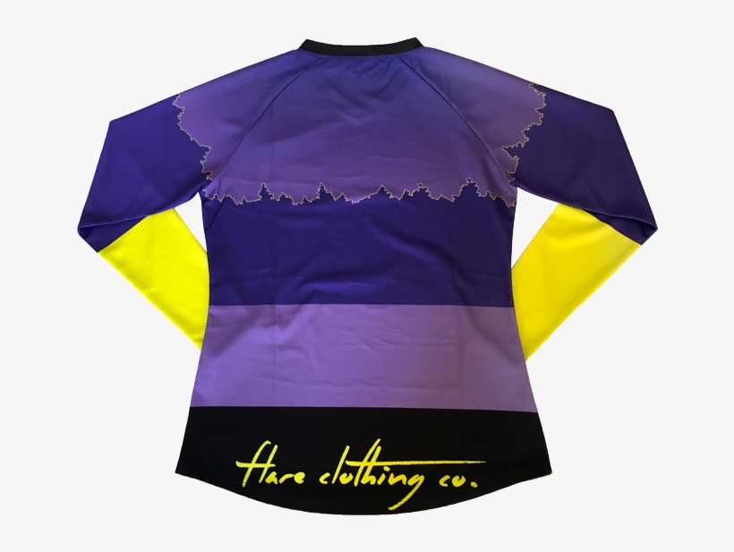 Flare Roost Downhill Jersey Purple - Jersey, transparent png download