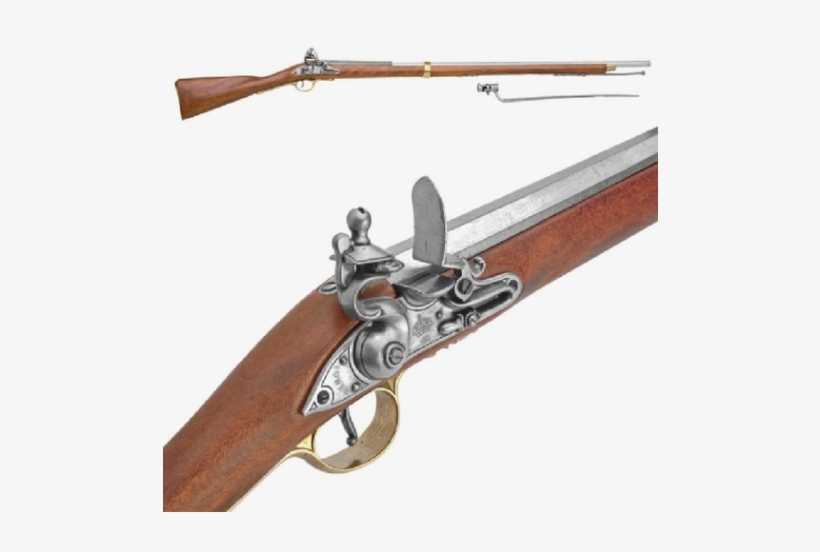 British Brown Bess Replica Musket With Bayonet - Denix Replica Brown Bess, transparent png download