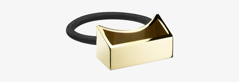 Hair Pony - Oribe Geometric Gold Plated Metal Pony, transparent png download