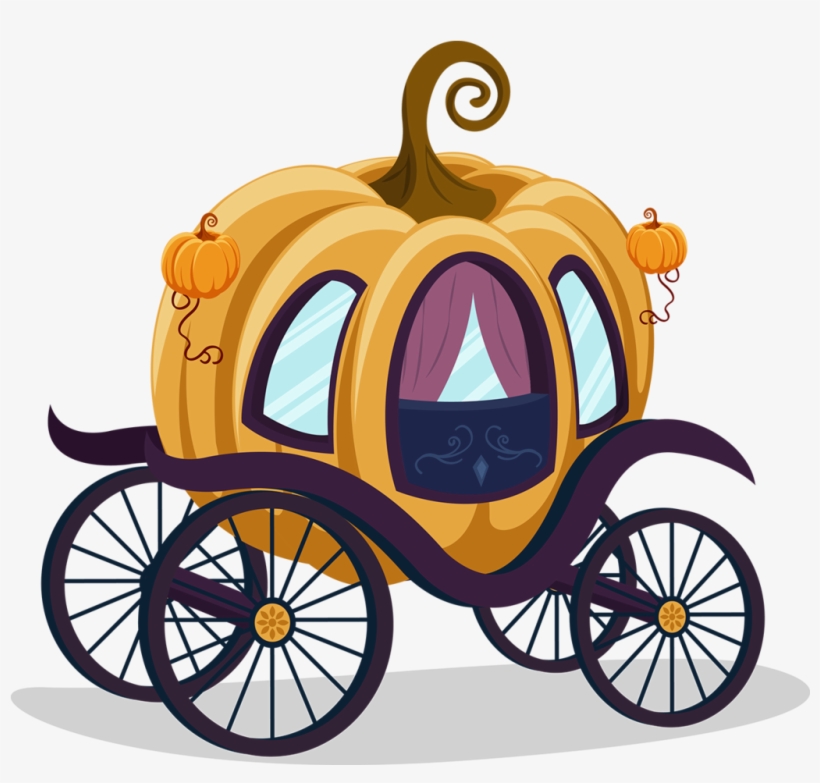 Cinderella Carriage Pumpkin Cartoon Clip Art - Carriage Png, transparent png download