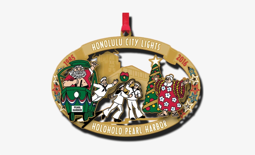 Friends Of Honolulu City Lights - Christmas Decoration, transparent png download