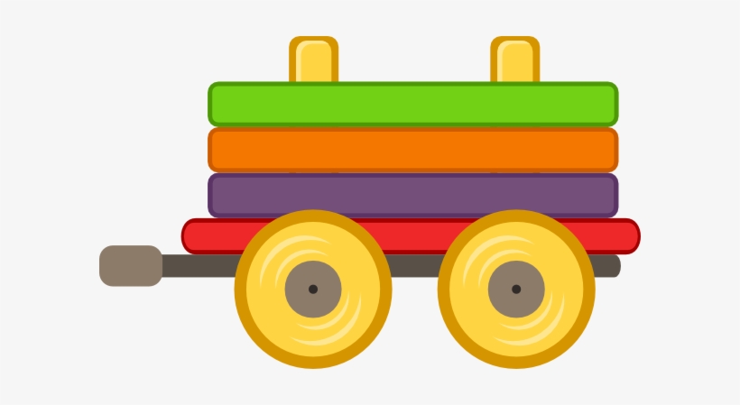 Princess Carriage Clipart - Train Toy Clip Art, transparent png download