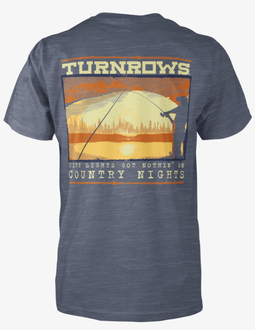 Turnrows City Lights Country Nights Short-sleeve Tee - Superdry T-shirt, transparent png download