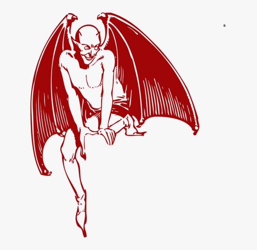 Vector Graphics - Angel And Devil Png, transparent png download