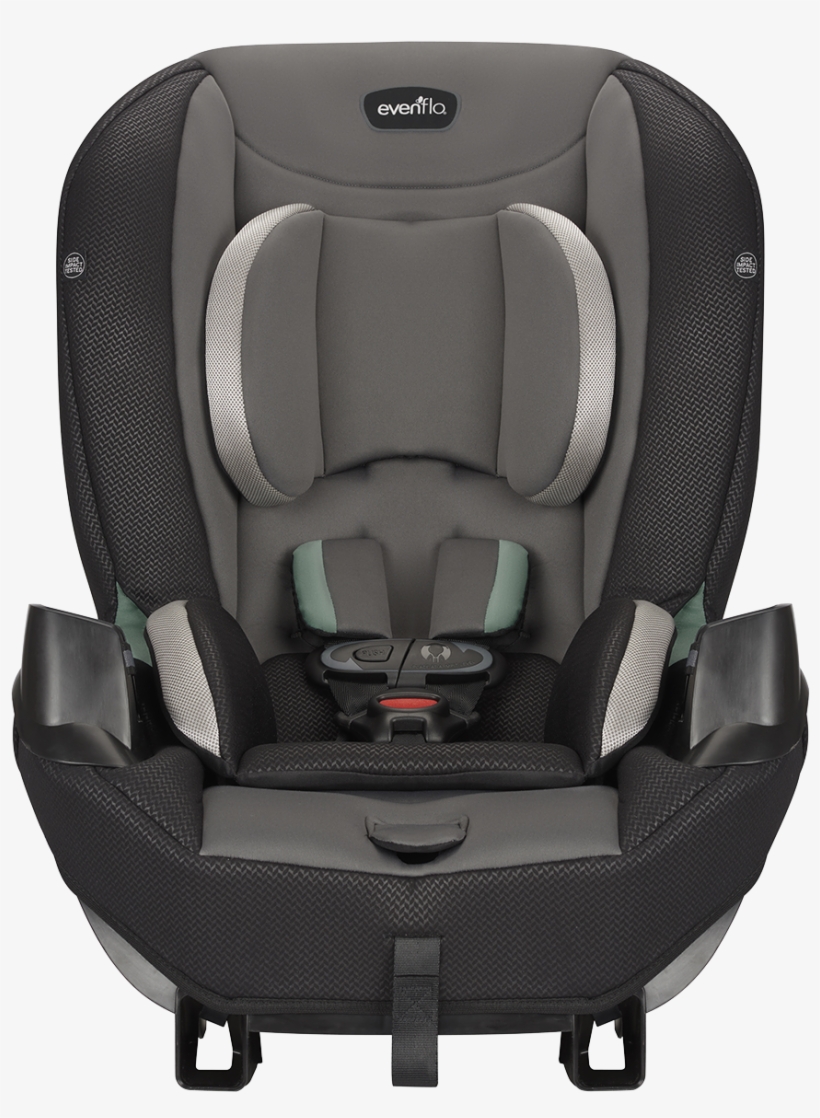 Sonus Convertible Car Seat & - Evenflo Sonus Convertible Car Seat - Charcoal Sky, transparent png download