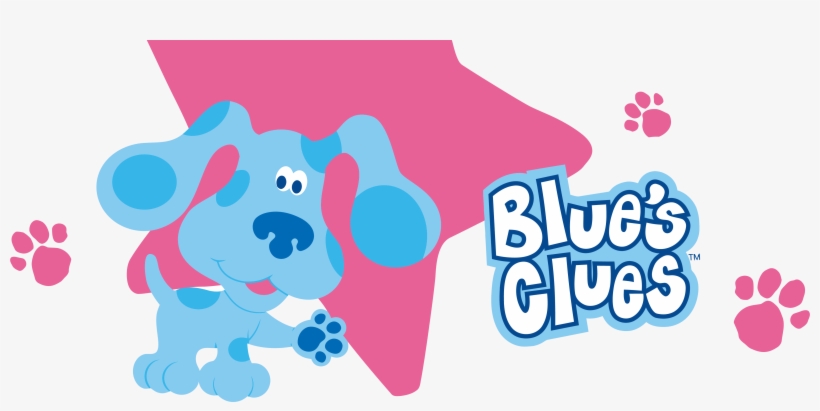 Blue's Clues Clip And Text Pink Background Clipart - Blues Clues, transparent png download