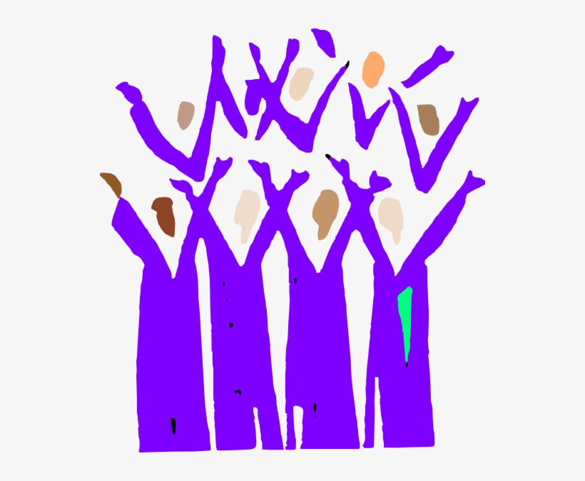 Small - Gospel Choir Clipart, transparent png download