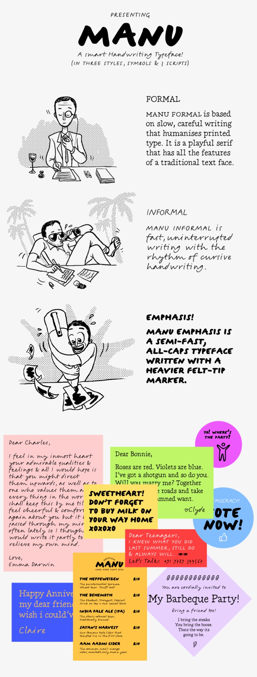 Handwriting Fonts Are A Curious Breed - Information, transparent png download